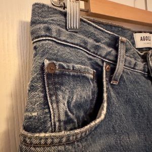 AGOLDE Ripley Mid Rise Straight Jean